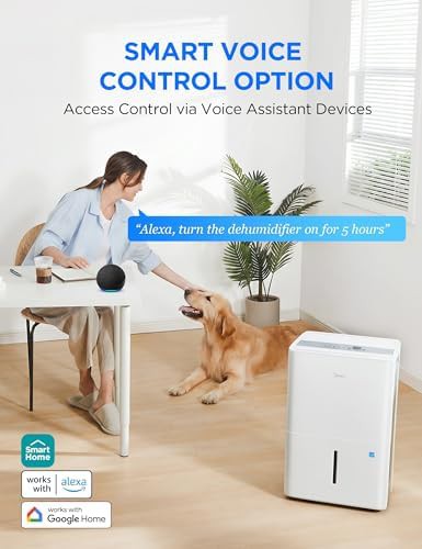 Midea 50 pint basement energy star dehumidifier — photo 4