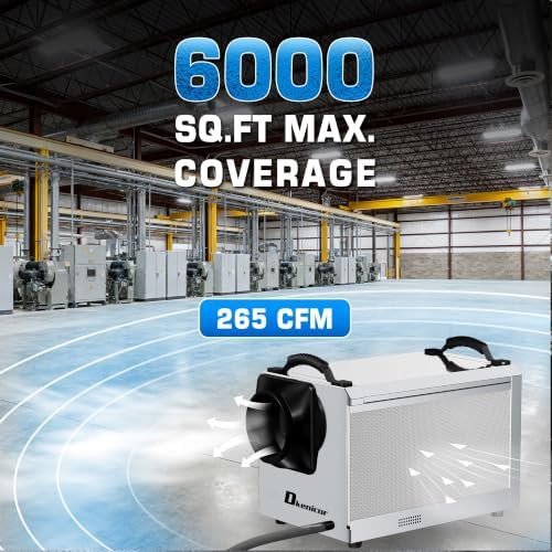 White commercial dehumidifier for large crawl spaces — photo 3