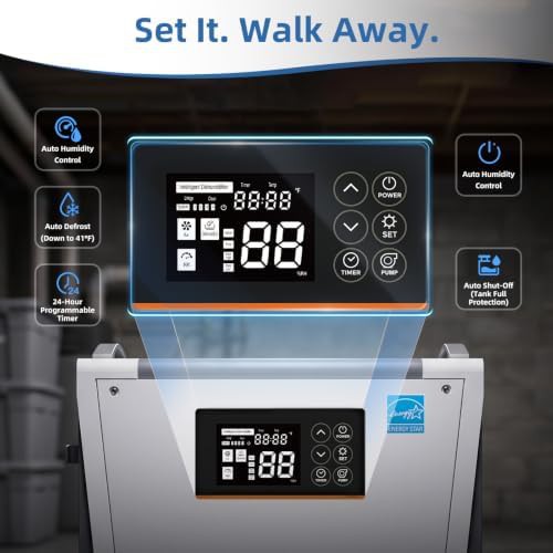 Compact commercial crawl space dehumidifier with pump — photo 4