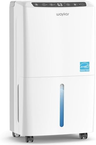 Efficient 2000 square foot home and basement dehumidifier