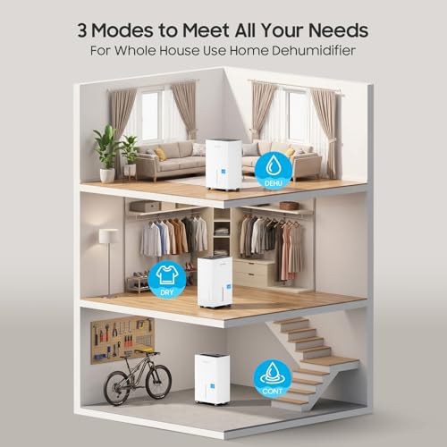 4500 sq ft energy star basement dehumidifier — photo 4