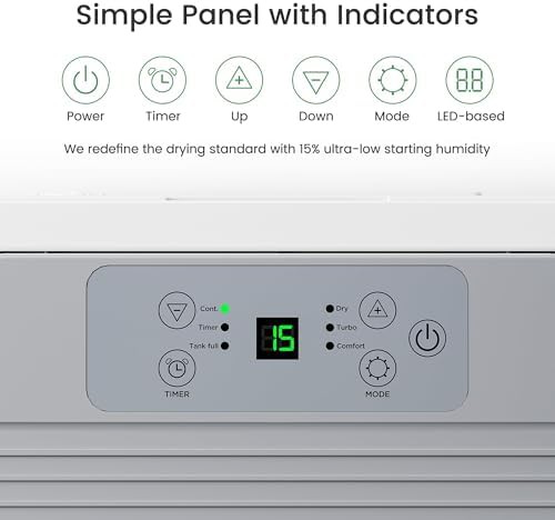 Ultra quiet 35dB home dehumidifier — photo 5