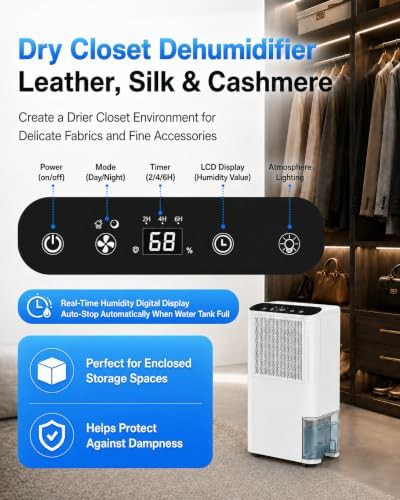 Portable desiccant dehumidifier with aroma tray — photo 3