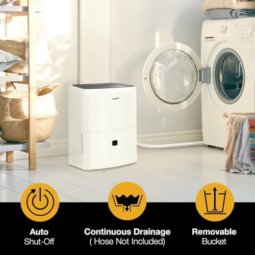 White 50 pint whole home dehumidifier — photo 5