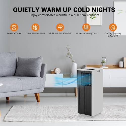 Portable air conditioner with integrated dehumidifier mode — photo 5