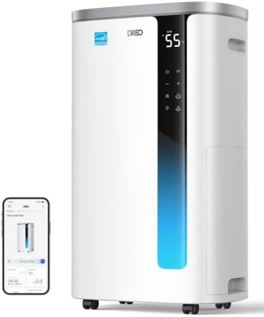 Smart Basement Dehumidifier with Large Tank