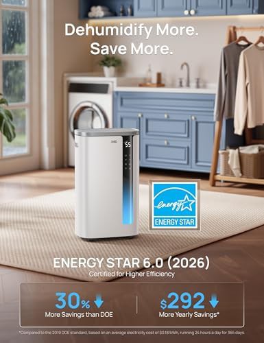 Smart Basement Dehumidifier with Large Tank — photo 3