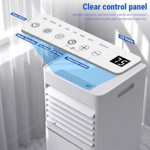 Portable Air Conditioner with 8000 BTU Cooling — photo 3