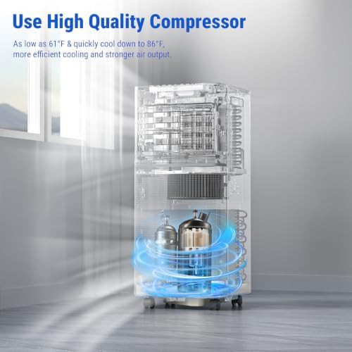 Portable Air Conditioner with 8000 BTU Cooling — photo 4