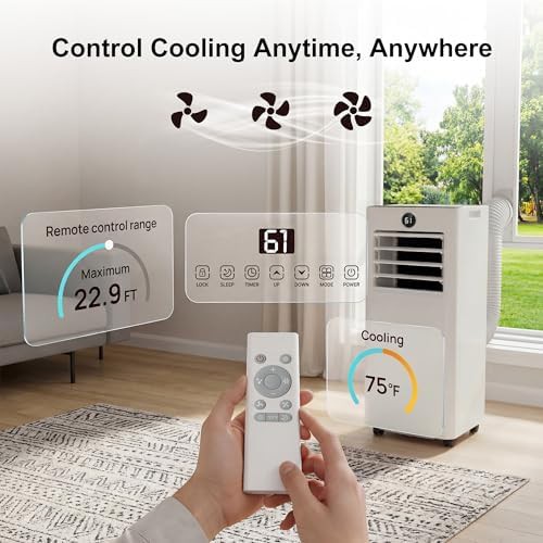Portable air conditioner with integrated dehumidifier — photo 4