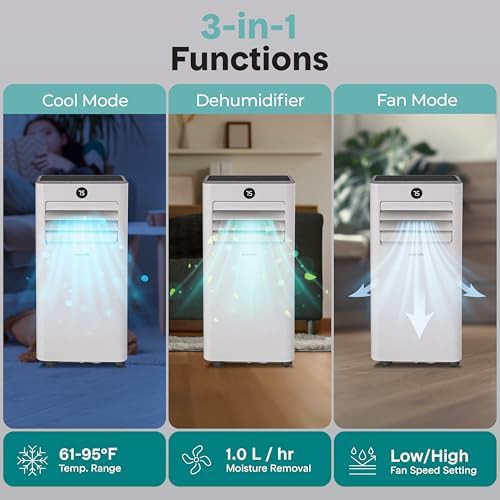 Portable Air Conditioner and Dehumidifier for Bedrooms — photo 3