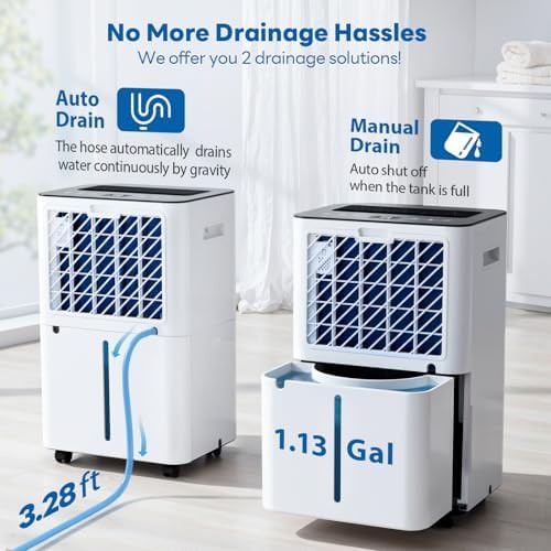 FreAire 54 Pint Quiet Dehumidifier for Bedrooms — photo 5