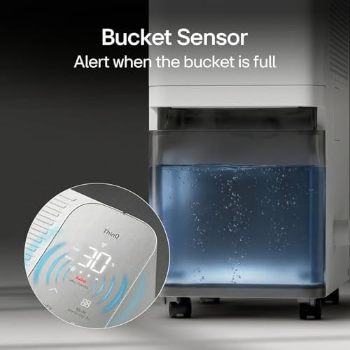 Smart WiFi enabled 50 pint basement dehumidifier — photo 5