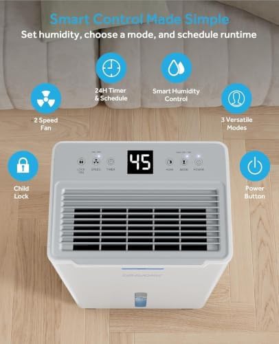 Quiet compressor dehumidifier for 1500 sq. ft — photo 5
