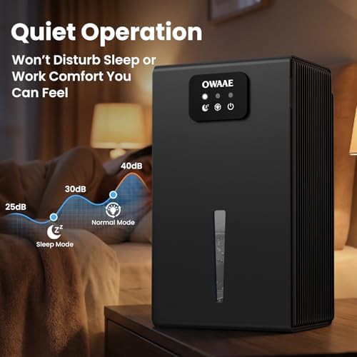1000 sq ft quiet room and bedroom dehumidifier — photo 5