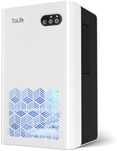 Ultra quiet white dehumidifier for bedrooms