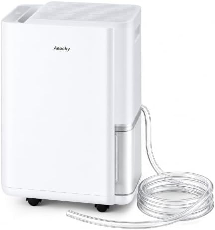 Compressor 50 pint quiet drain hose dehumidifier
