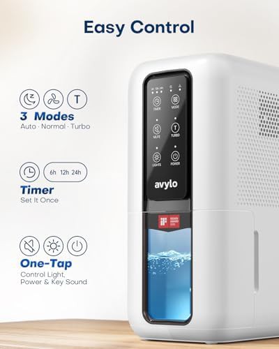 Avylo anti-frost bedroom dehumidifier — photo 4