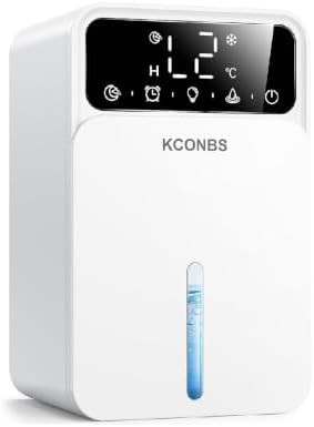 Compact white tank moisture absorber