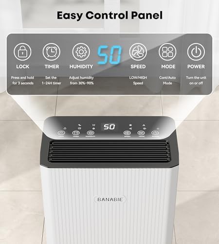Large capacity 32 pint basement dehumidifier — photo 5