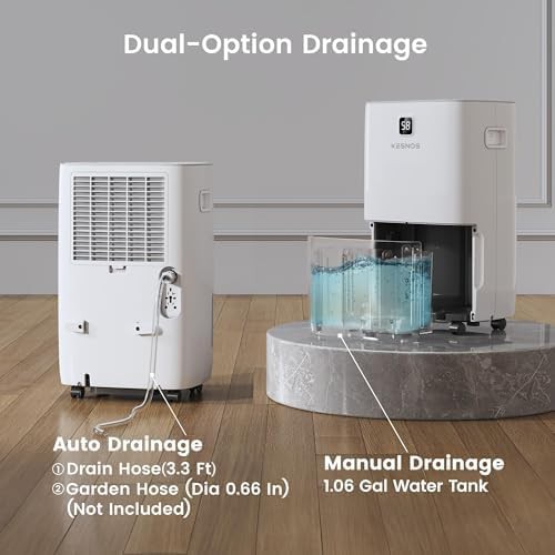 Energy Star dehumidifier with hose 6500 sq. ft — photo 4