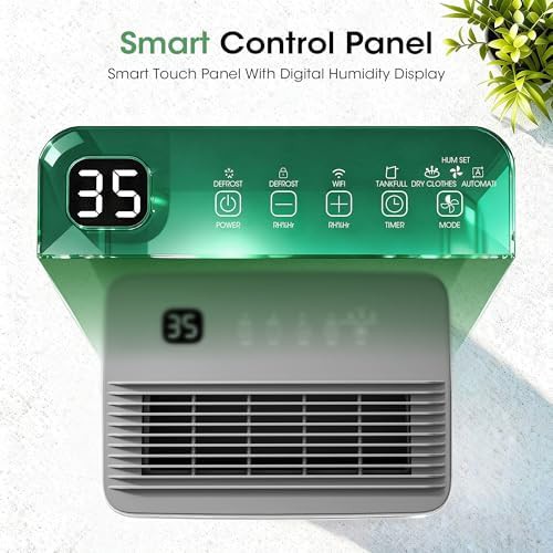 Smart WiFi control dehumidifier for large rooms — photo 4
