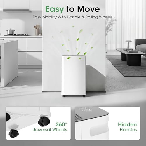 Smart WiFi control dehumidifier for large rooms — photo 5
