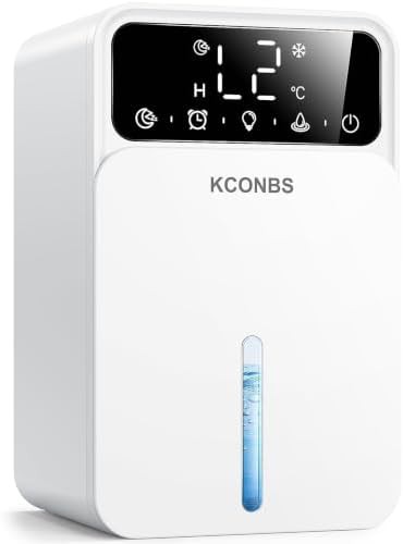 Polar white dehumidifier with auto shut off