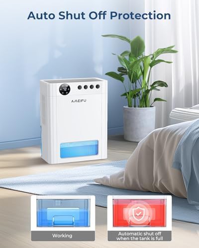Large capacity dehumidifier with sleep mode — photo 4