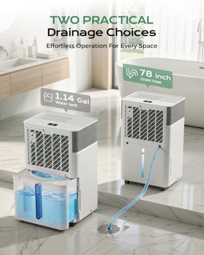Basement 50 pint energy star 4500 sq.ft dehumidifier — photo 4