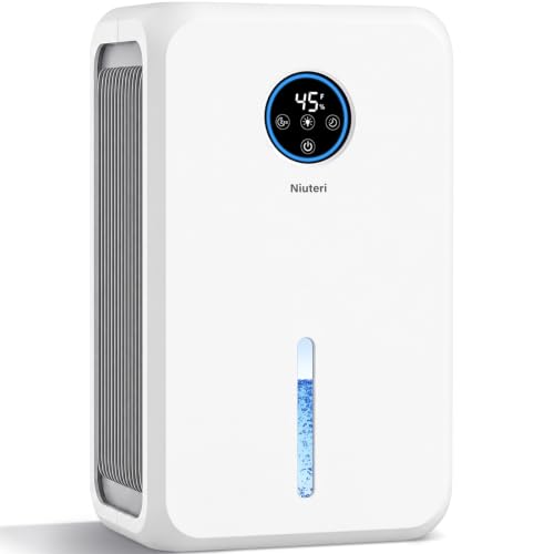 98OZ Dehumidifier for Home 1000 sq ft with Humidity Display